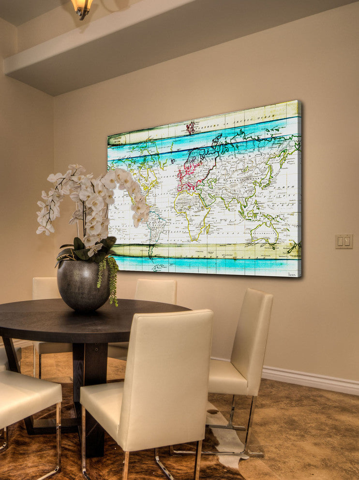 "Jet Setting" Fine Art Canvas Print, 36"x24"