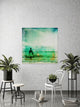 "County Line" Fine Art Canvas Print, 40"x40"