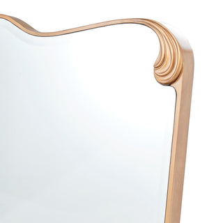 Camellia Field Dresser With Mirror, Warm Pecan
