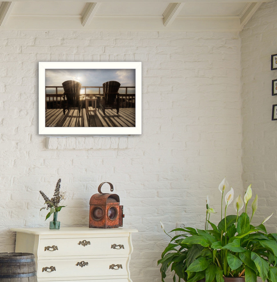 "Front Row Seats" by Lori Deiter, Printed Framed Wall Art