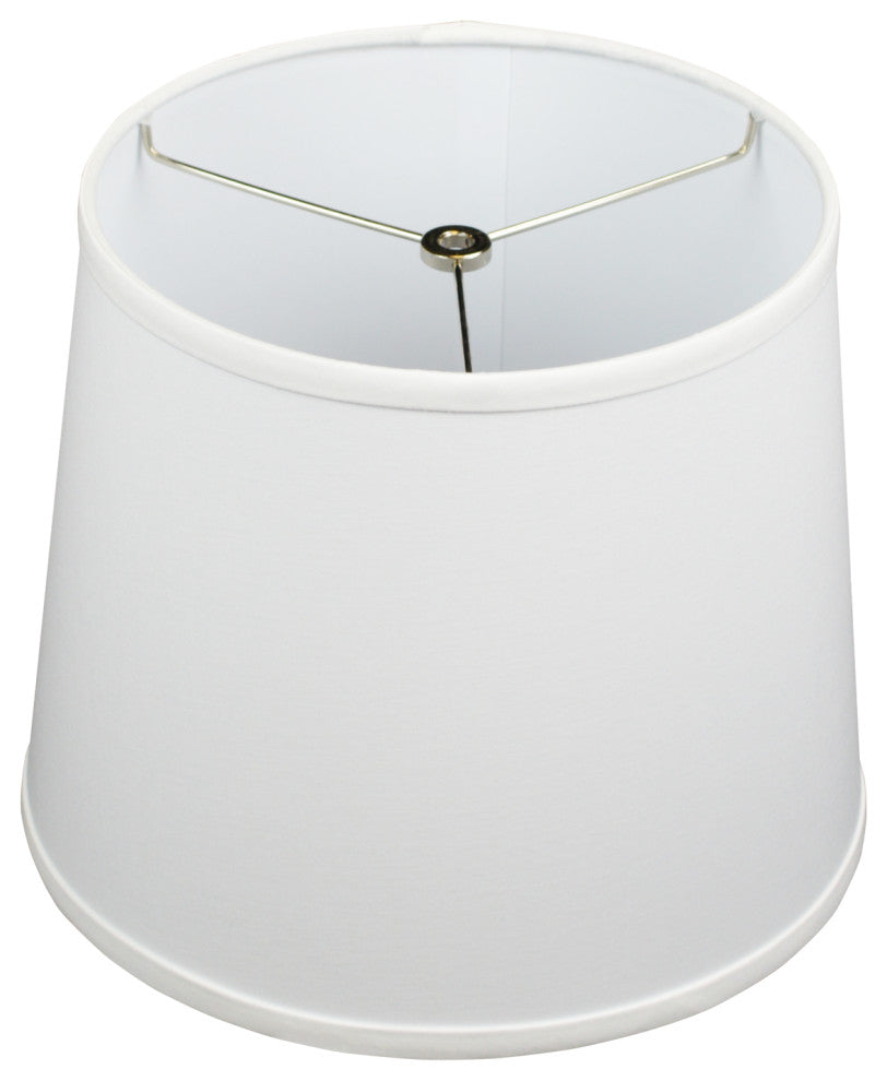Fenchel Shades 10"x12"x10" Empire Lamp Shade, Linen White