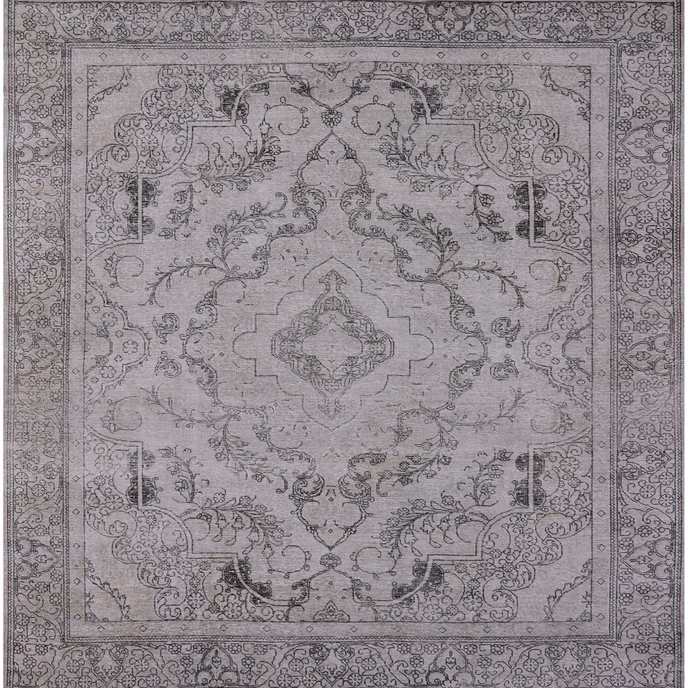 Ahgly Company Indoor Square Mid-Century Modern Area Rugs, 3' Square