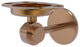 Satellite Orbit Two Toothbrush Holder, Brushed Bronze