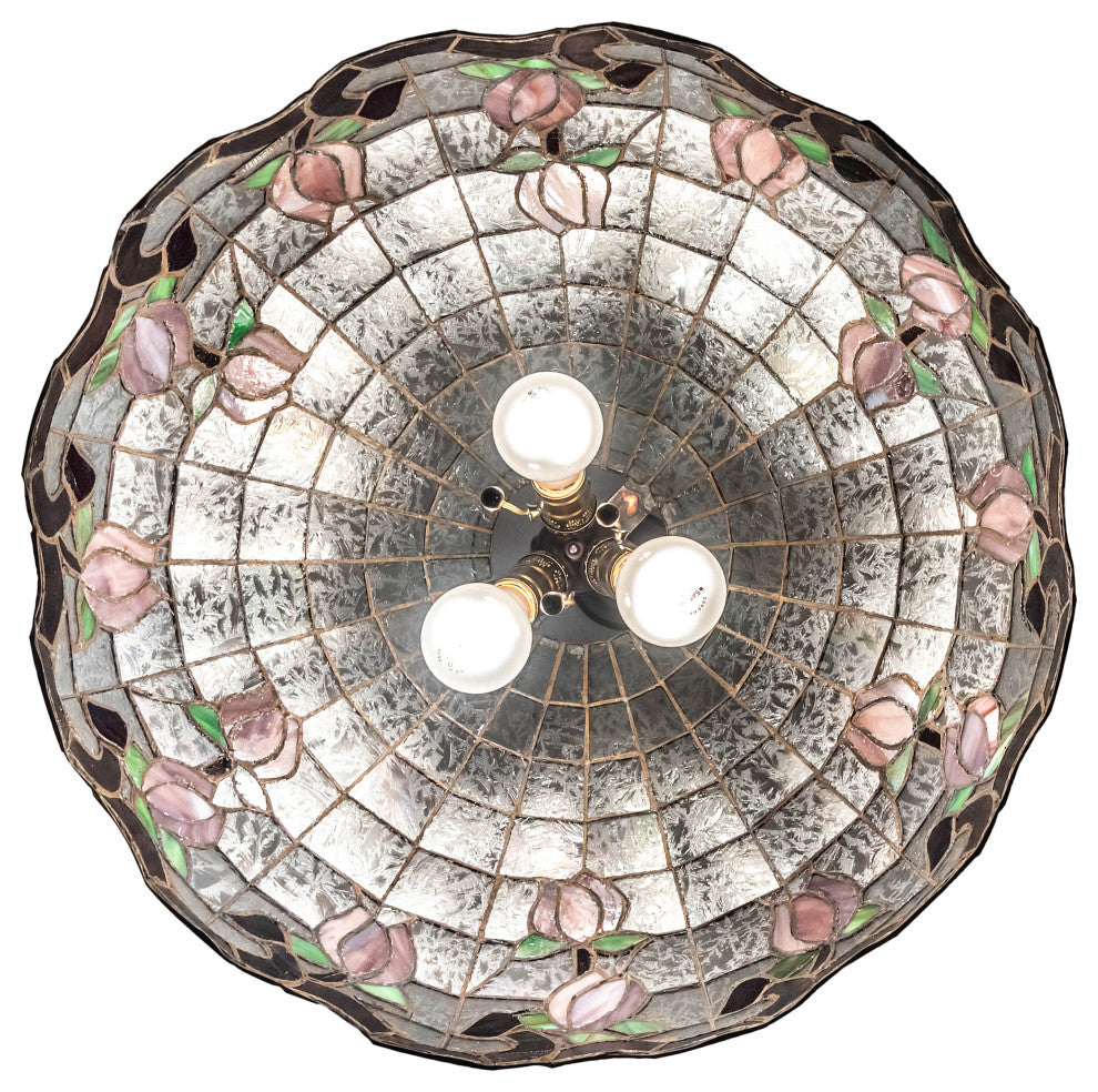 20 Wide Roseborder Pendant