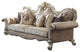 Benzara BM215004 'Scrolled Back Sofa With Rolled Arms, Antique White