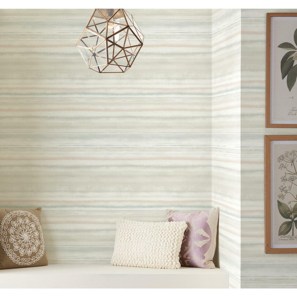Fleeting Horizon Stripe Peel and Stick Wallpaper