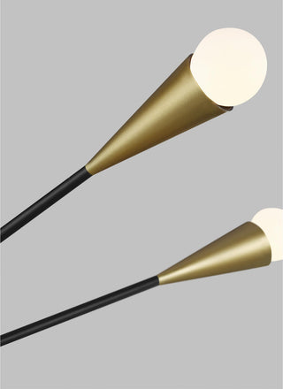 Jax Large Chandelier, Midnight Black