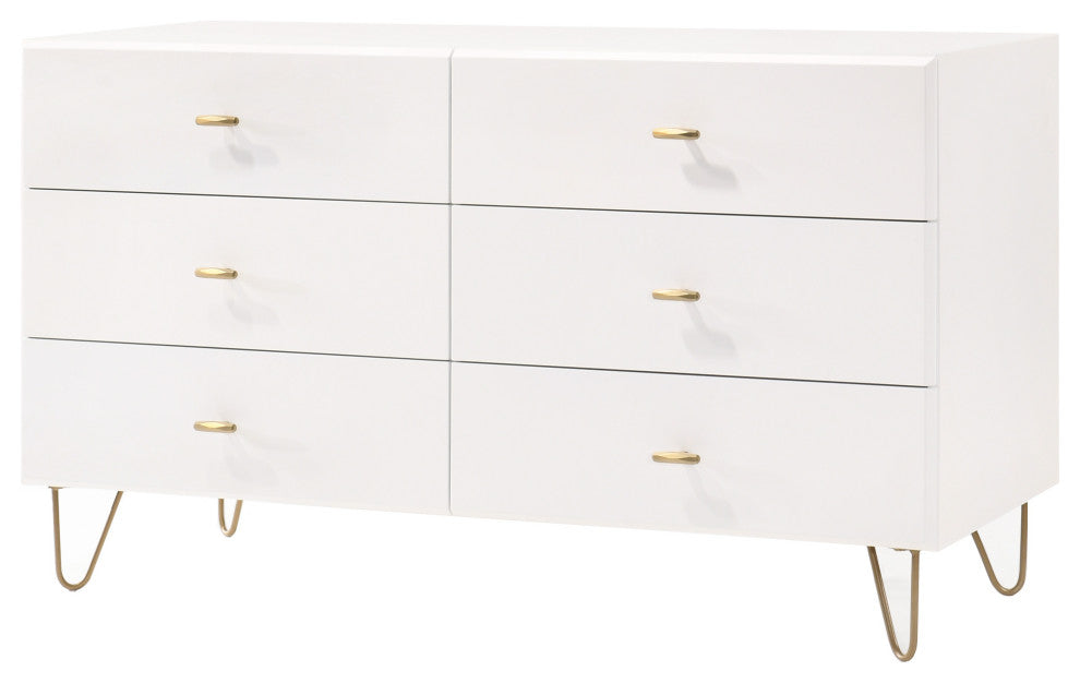 Modrest Bryan Modern White Dresser