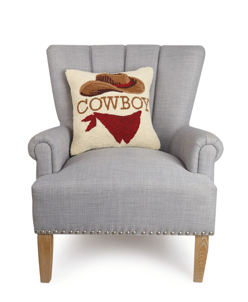 Cowboy Hook Pillow