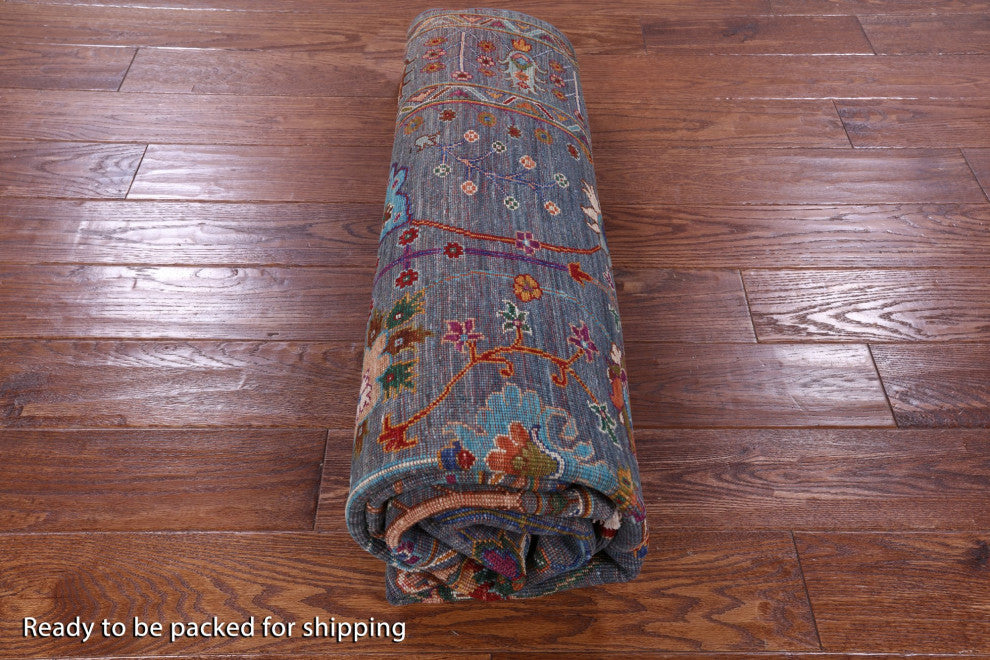 5' 5" X 7' 9" Persian Tabriz Hand Knotted Wool Rug - Q12175