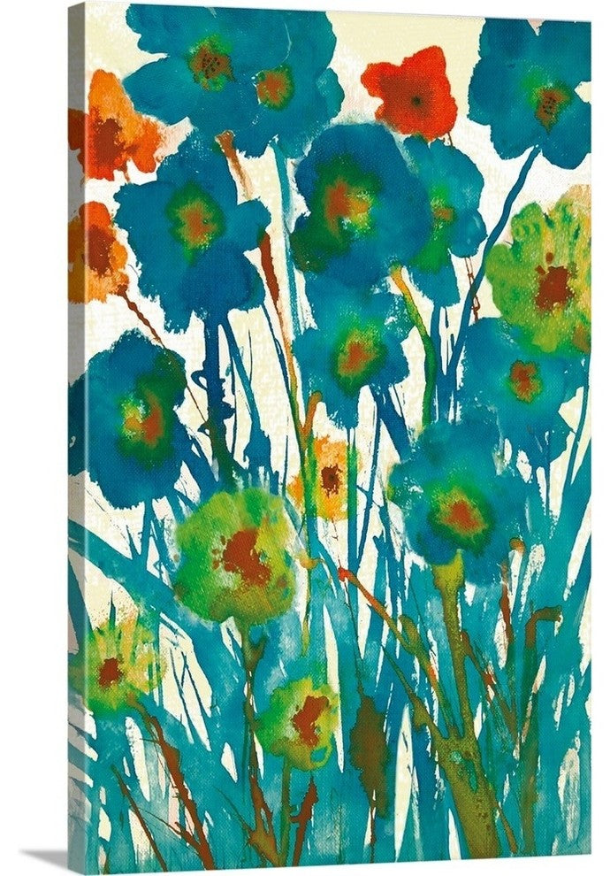 By the Bridge Wrapped Canvas Art Print, 32"x48"x1.5"