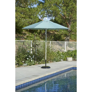 9' Venture Series Patio Umbrella With Sunbrella 1A Sunflower Yellow Fabric