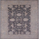 Ahgly Company Indoor Square Mid-Century Modern Area Rugs, 4' Square
