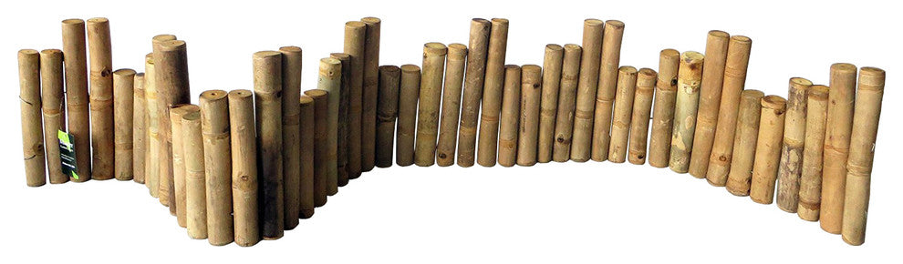 Unlevel Regular Bamboo Edging