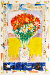 "The Art Critic" Print on Canvas by Wayne Ensrud