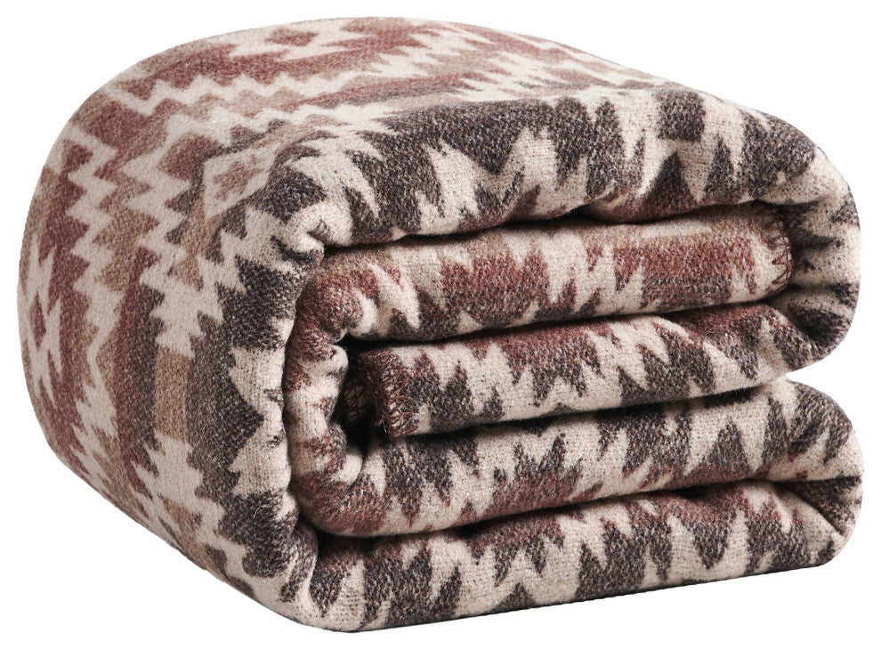 Mesa Wool Blend Throw Blanket, 50" x 60", 1PC