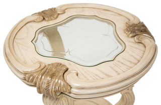 Platine de Royale Chair Side Table - Champagne