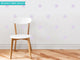 Stars Fabric Wall Decals, Set of 30 Stars, Light Purple