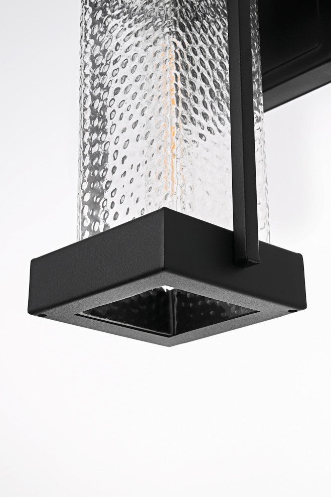 Elegant Lighting OD320W14 Cambria 14" Tall Outdoor Wall Sconce - Black