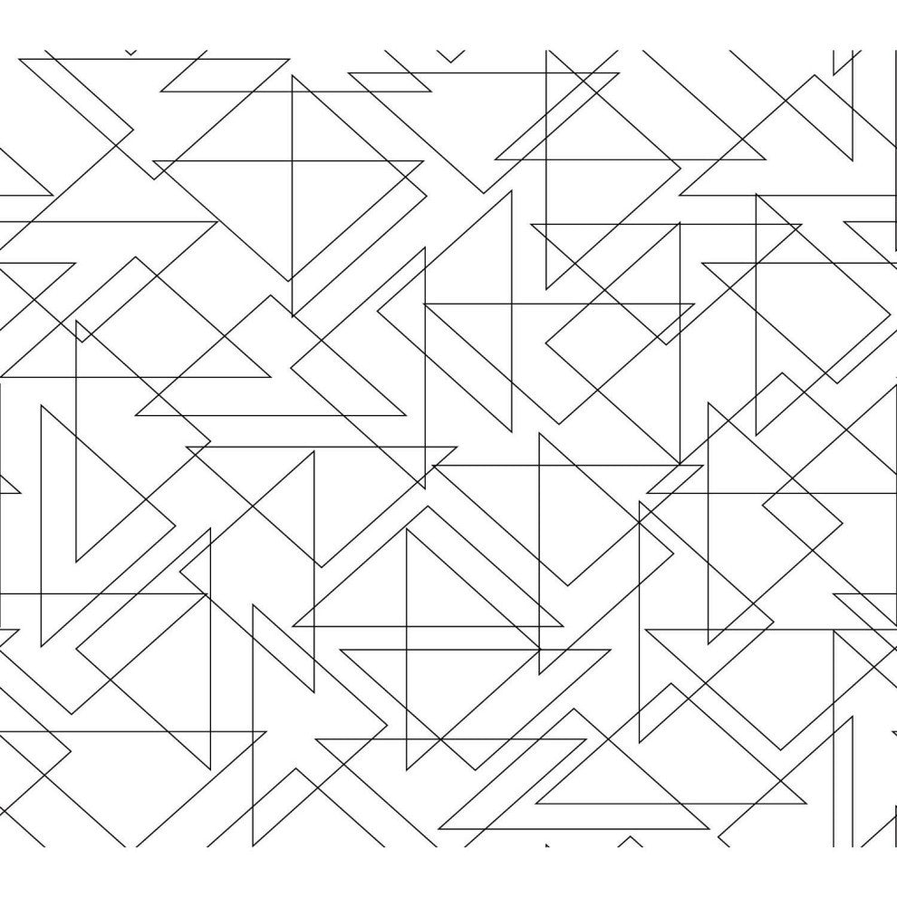 Triangulation Peel and Stick Wallpaper