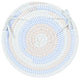 Colonial Mills Chair Pad Ticking Stripe Rect Starlight Chair Pad