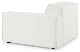 Modular Sectional Sofa Set, White, Fabric, Modern, Lounge Hotel Hospitality