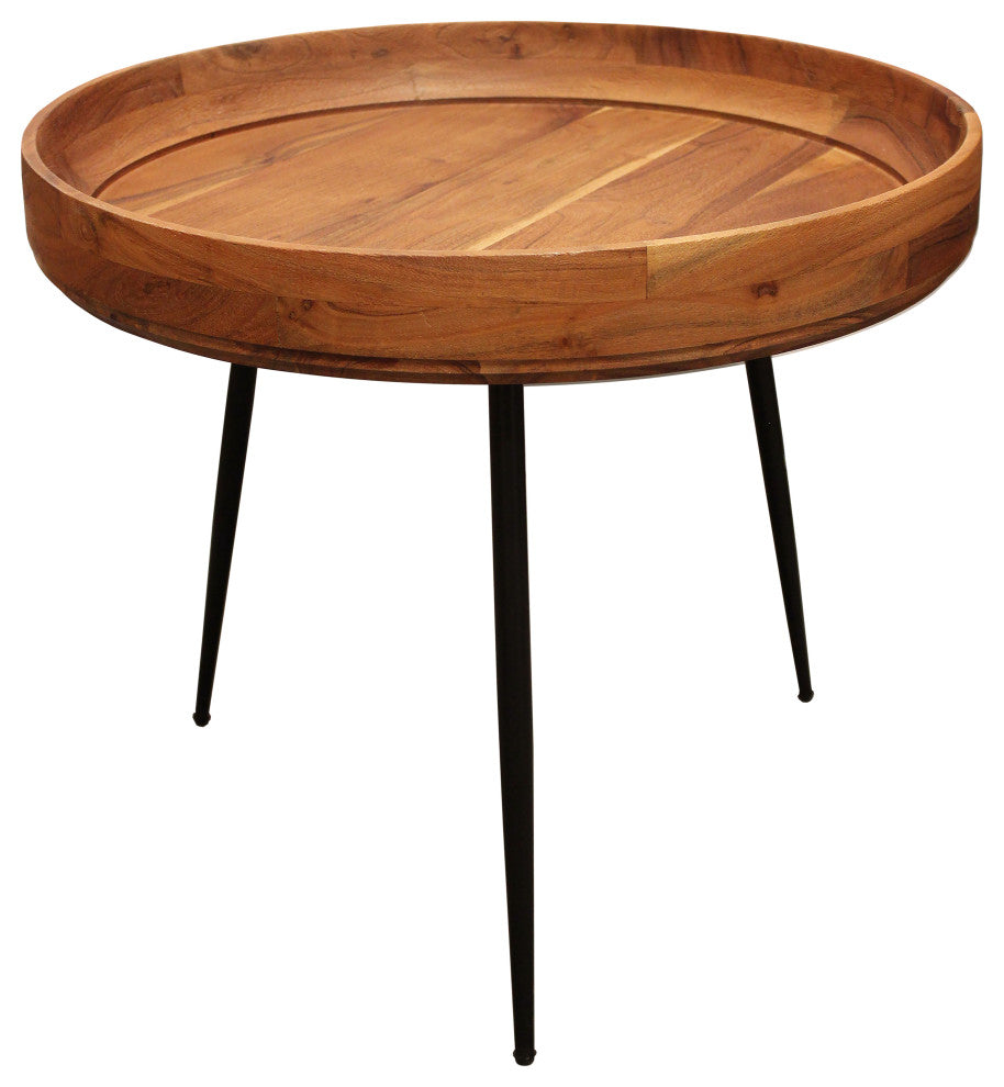 Benedict Jay Side Table, Natural
