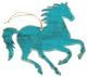 Running Horse  Ornaments, Set of 3