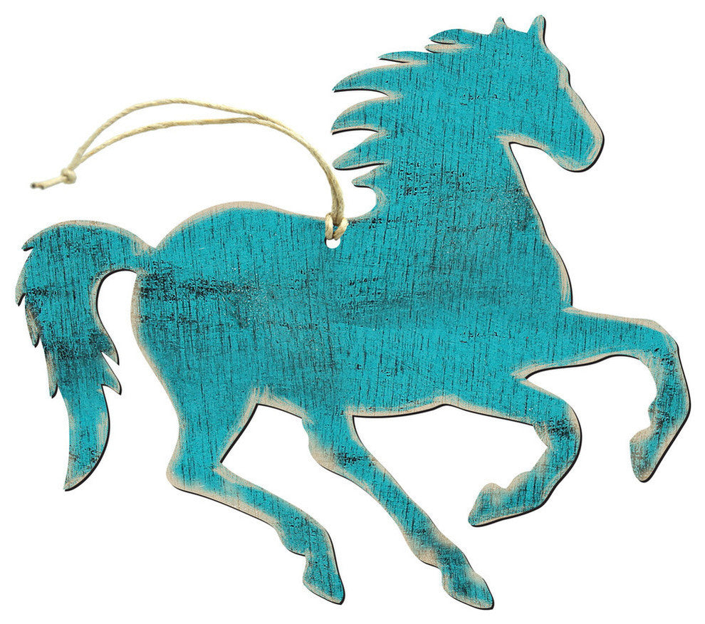 Running Horse  Ornaments, Set of 3