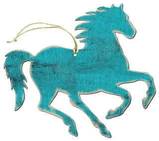 Running Horse  Ornaments, Set of 3