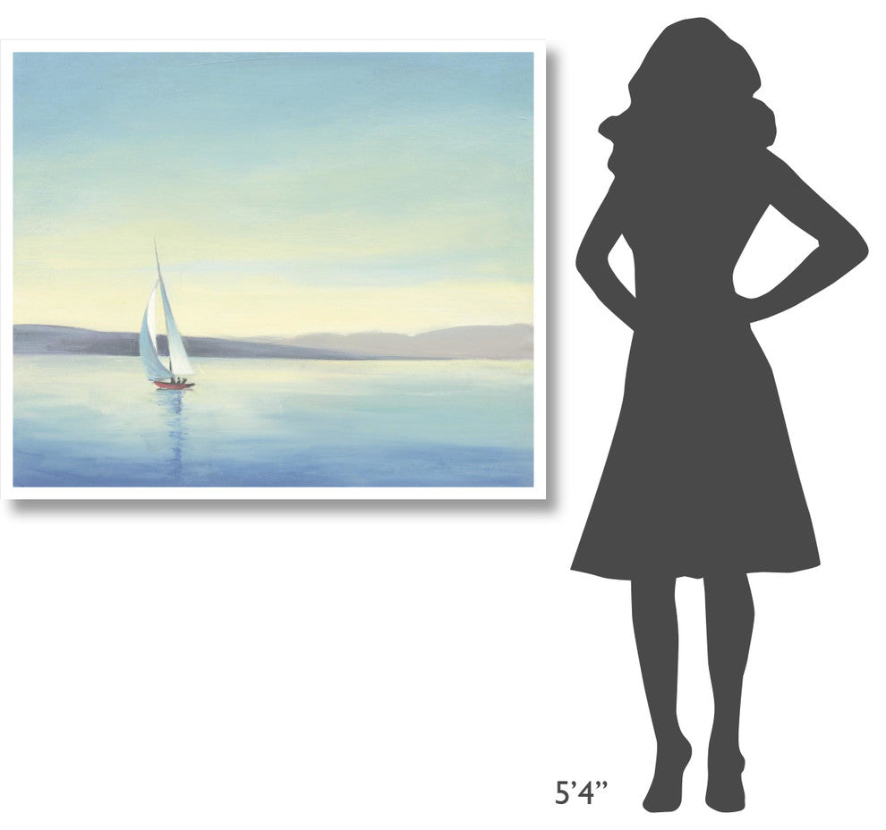 "Heading Home" Digital Paper Print by Julia Purinton, 46"x39"