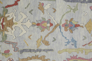 Weave & Wander Larson Blue/Multi 7'9"x9'9" Hand Knotted Area Rug