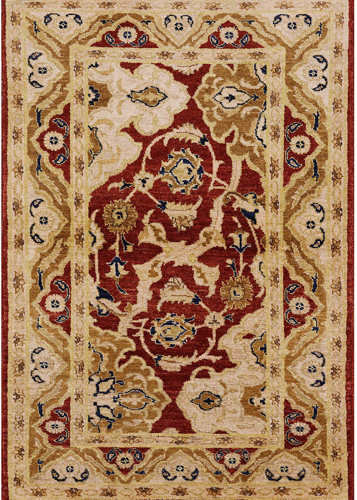 Ahgly Company Indoor Rectangle Mid-Century Modern Area Rugs, 7' x 9'
