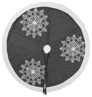 Vickerman 60" Winter Snowflake Tree Skirt