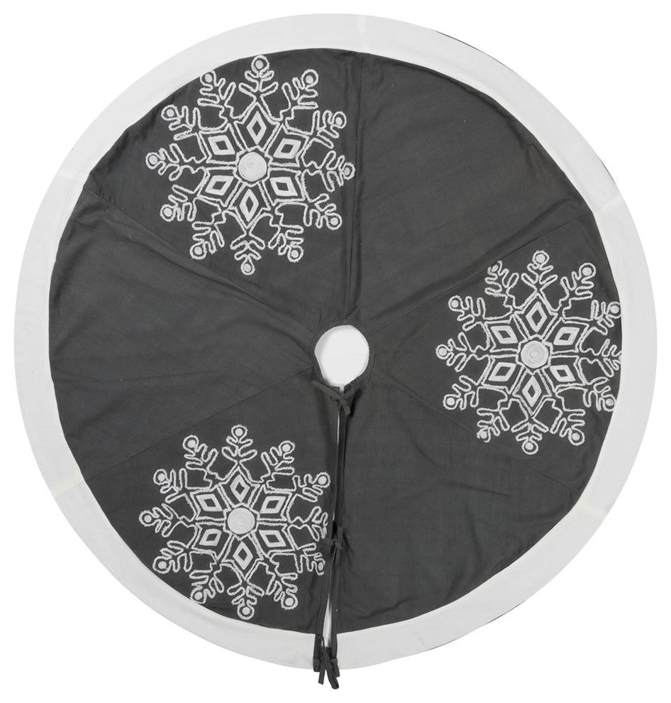 Vickerman 60" Winter Snowflake Tree Skirt