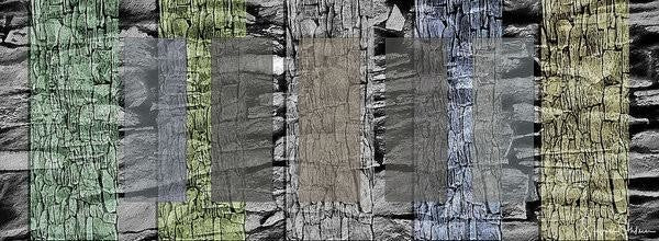Rock Panels, Signed Limited Edition, Art Print, 48"x17.625"
