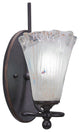 Capri 1-Light Wall Sconce, Frosted Crystal