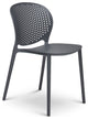 Metro Bailey Side Chair, Set of 4, Black Gray