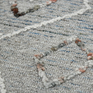 Berlin Tania Area Rug, Light Gray, 5' x 8', Geometric