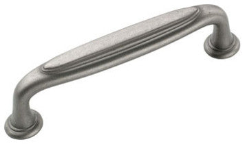 Amerock Mulholland Pull 96mm Center, Weathered Nickel