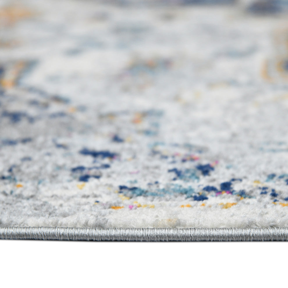 Montana Kriselda Area Rug, Gray, 2' x 3', Medallion