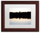 Nicole Dietz 'In The Shadows Of Sunset' Matted Art, Wood Frame, White, 14x11