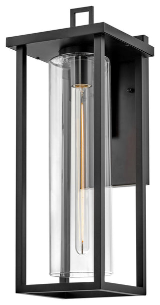 Lark 81425 Mateo 24" Tall Outdoor Wall Sconce - Black