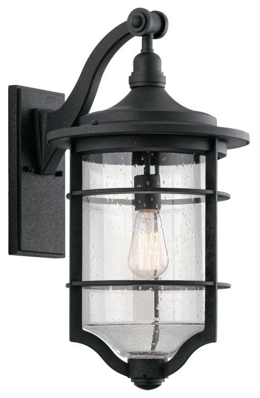 Kichler Royal Marine One Light Outdoor Wall Mount 49128DBK