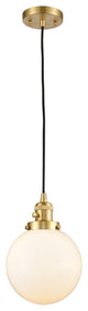 INNOVATIONS LIGHTING 201CSW-SG-G201-8 1 Light 8 inch Mini Pendant With Switch