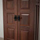 Black Brass Cabinet Flip H Latch 2" H Flush Mount Bronze Locks Renovators Supply