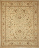 Peshawar Grover Beige Hand-Knotted Rug, 7'11x9'5