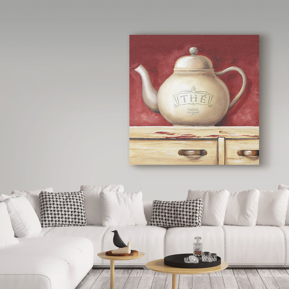 "The Paris Tea Pot" by Lisa Audit, Canvas Art