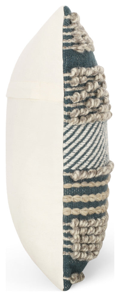 Anton Hand-Loomed Boho Pillow Cover, Single