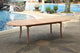 11-Piece Outdoor Teak Dining Set, 117" Extension Oval Table, 10 Devon Arm Chairs